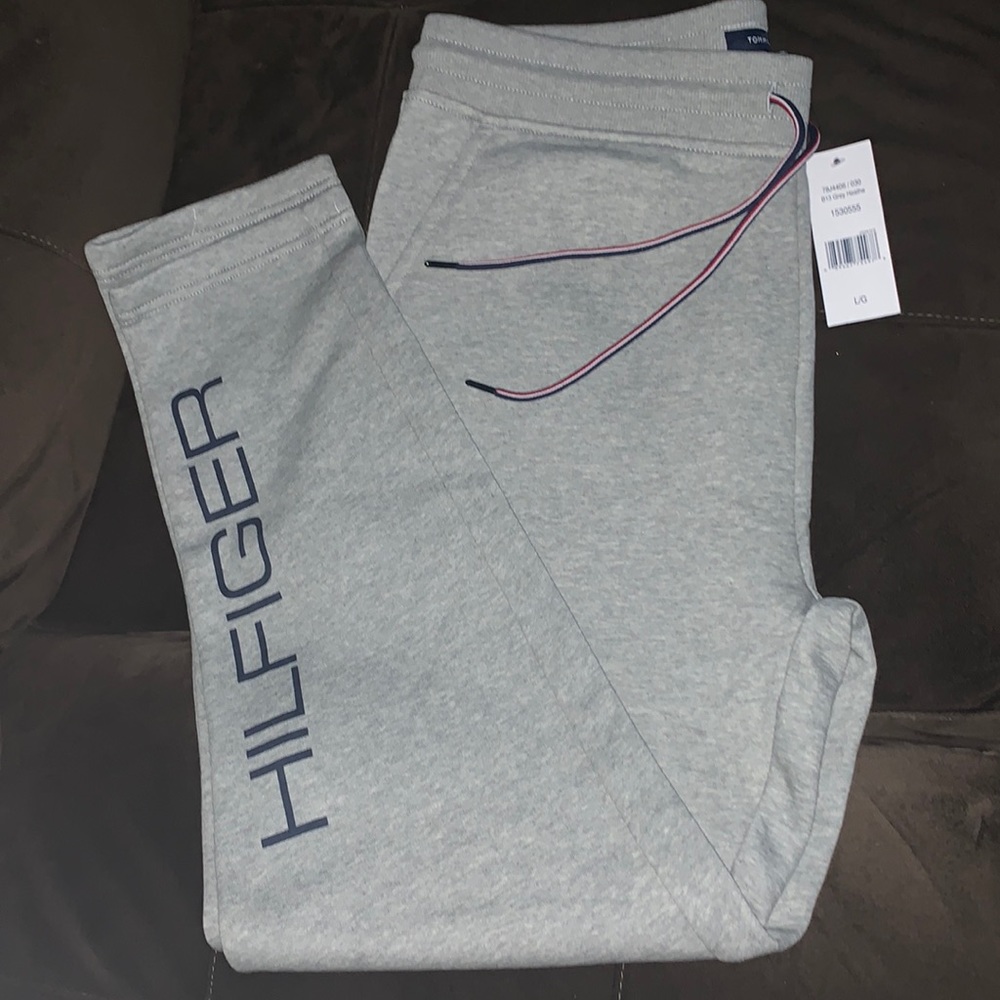 Gray Tommy Hilfiger joggers